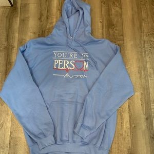 Greys Anatomy “You’re My Person” Hooded Sweatshirt